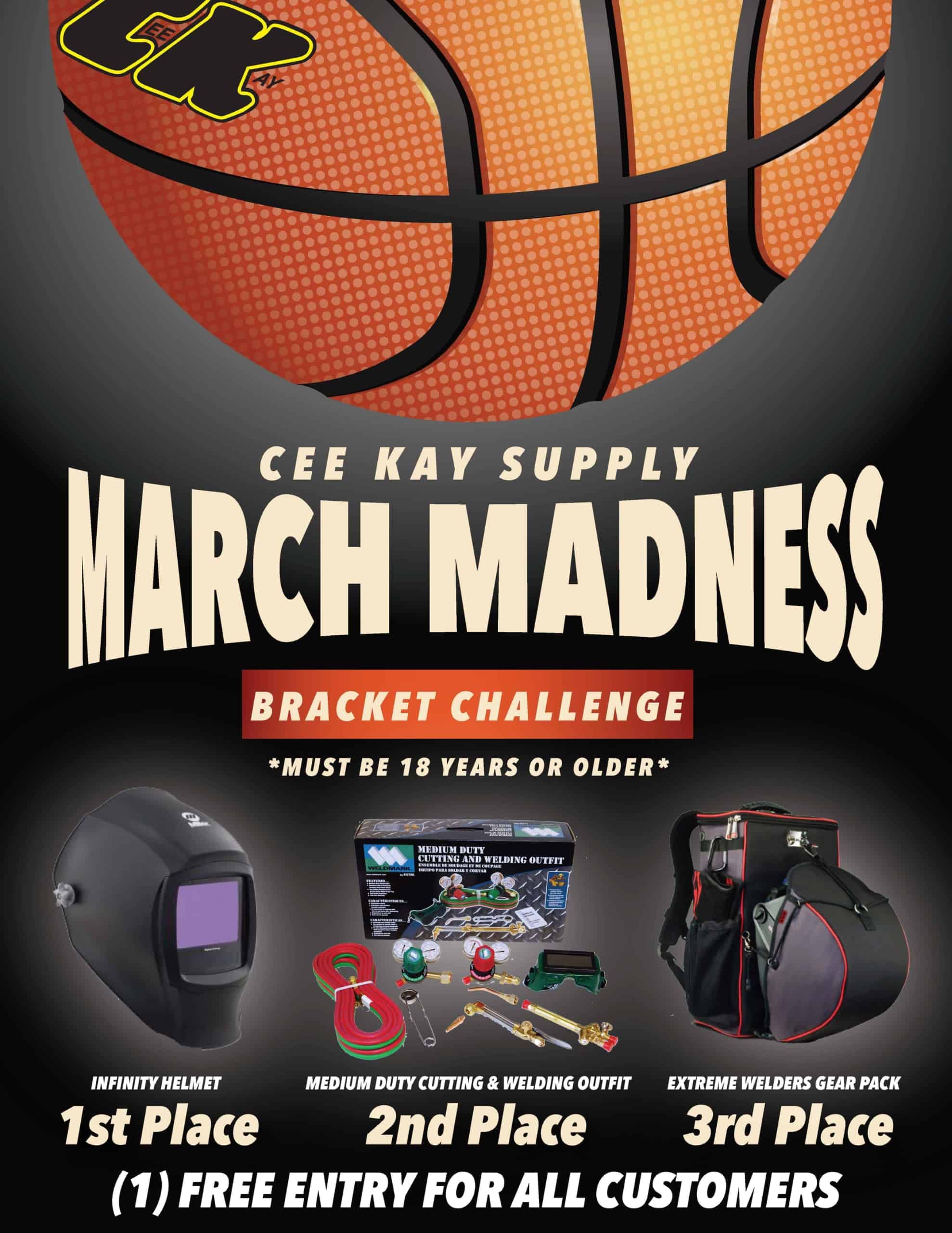 March Madness Bracket Challenge CK Supply